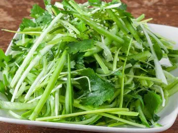 Salade Tigre : concombre, piment vert et coriandre